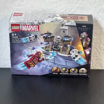 Lego Marvel Iron Man & Iron Legion VS Hydra Soldier 76288
