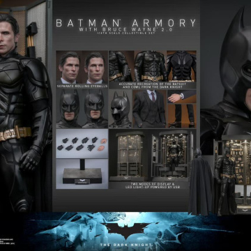 Batman Armoury with Bruce Wayne 2.0