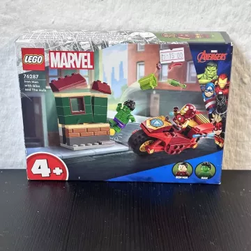 Lego Marvel With Bike & The Hulk 76287 (1)